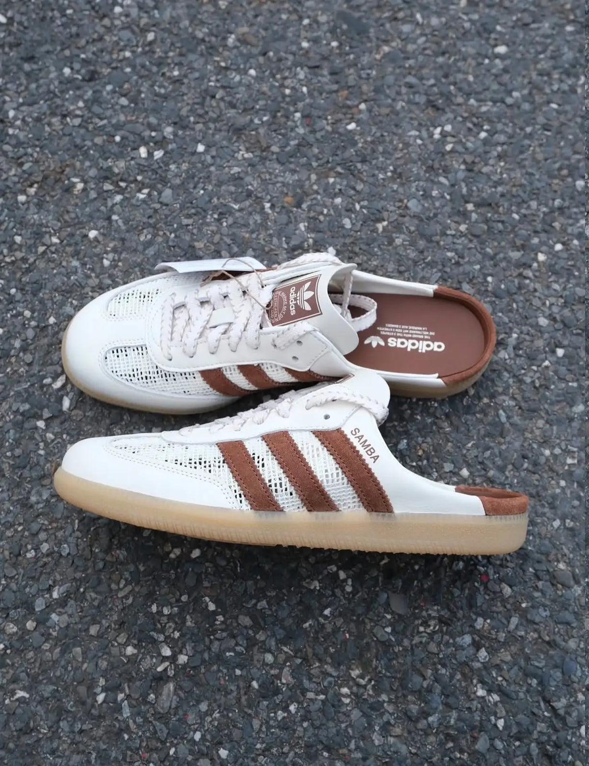 Adida.s Samba Mule Off-Whit.e Brown Fix 448