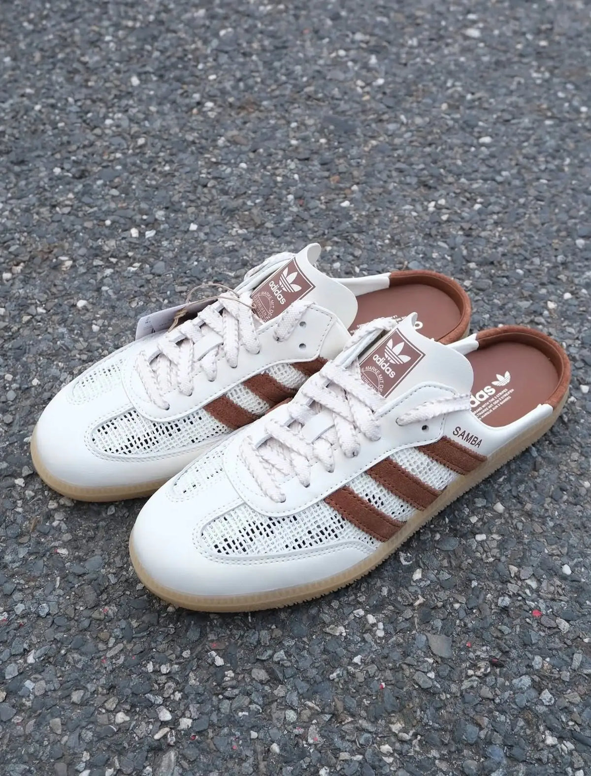 Adida.s Samba Mule Off-Whit.e Brown Fix 448