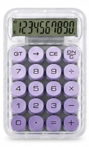 Calculator Transparent Purple