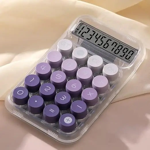 Calculator Transparent Purple