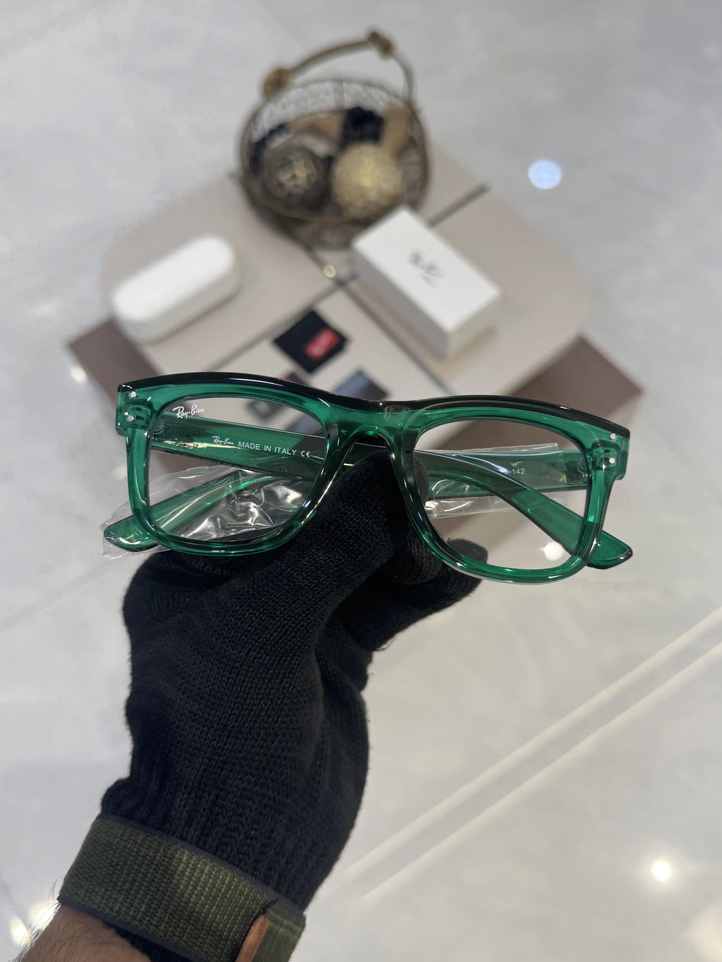 Rayban_502_Green_Plano_Reverse
