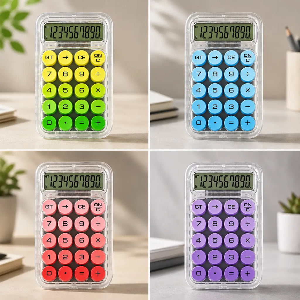Calculator Transparent Green