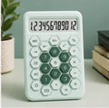 Calculator Hexagonal Candy Green