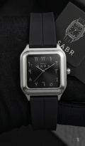 Sabr Watch Silver Black
