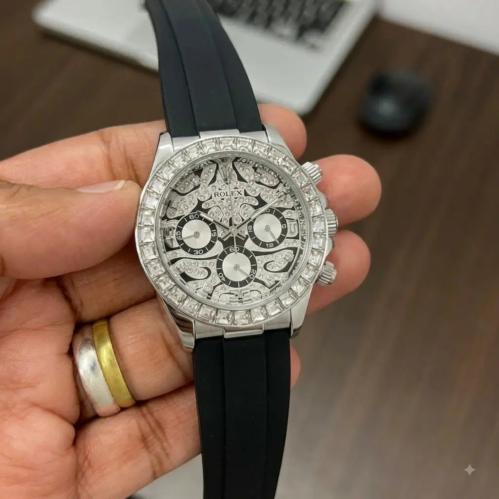 Rolex Tiger Eye Silver