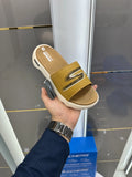 Skechers_Massage Fit Tan Premium Slide With Box