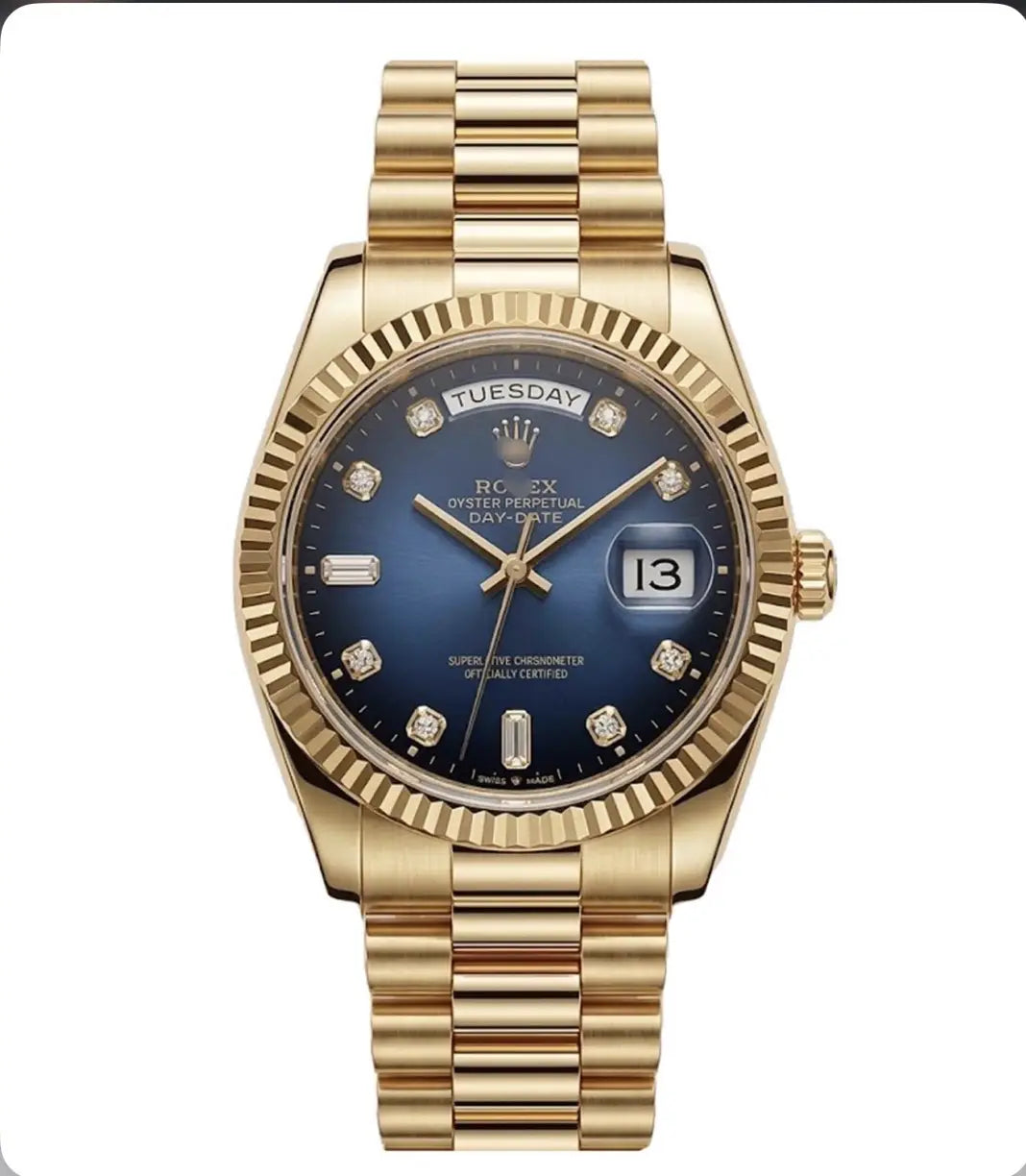 Rolex day date Dimond