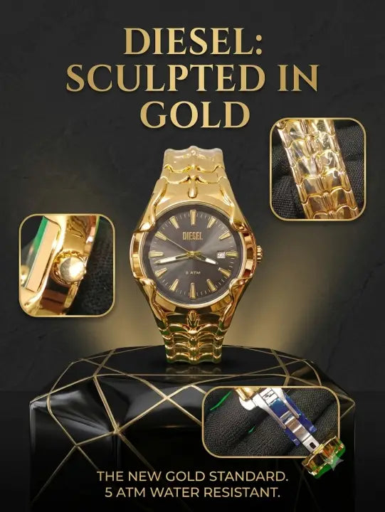 Dieseel Gold Black