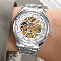 TOMMY HILFIGER AUTOMATIC CHAIN SILVER WHITE