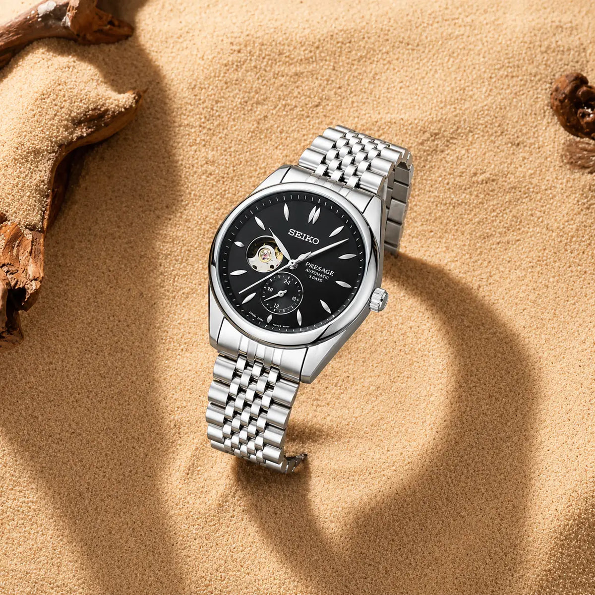 Seiko Presage Classic Automatic Silver Black