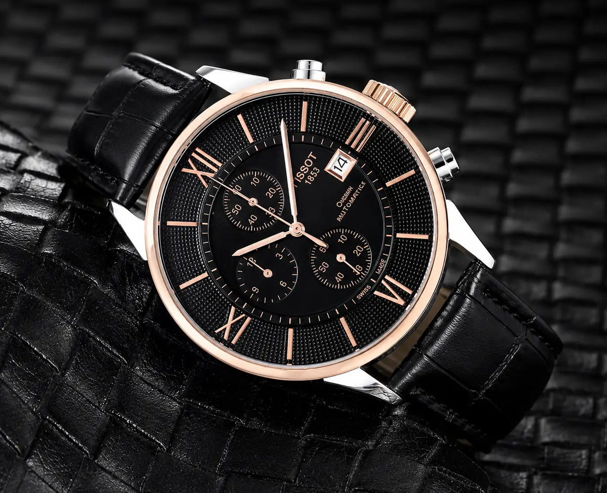 tissot 1853 Chemin Black copper-black