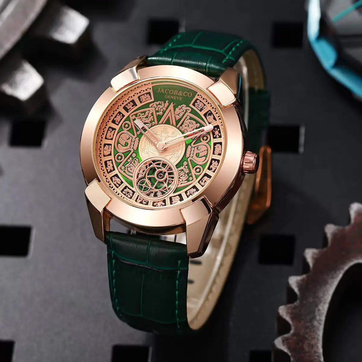 Jacob & Co. Pioneer Tourbillon Aztec Calendar