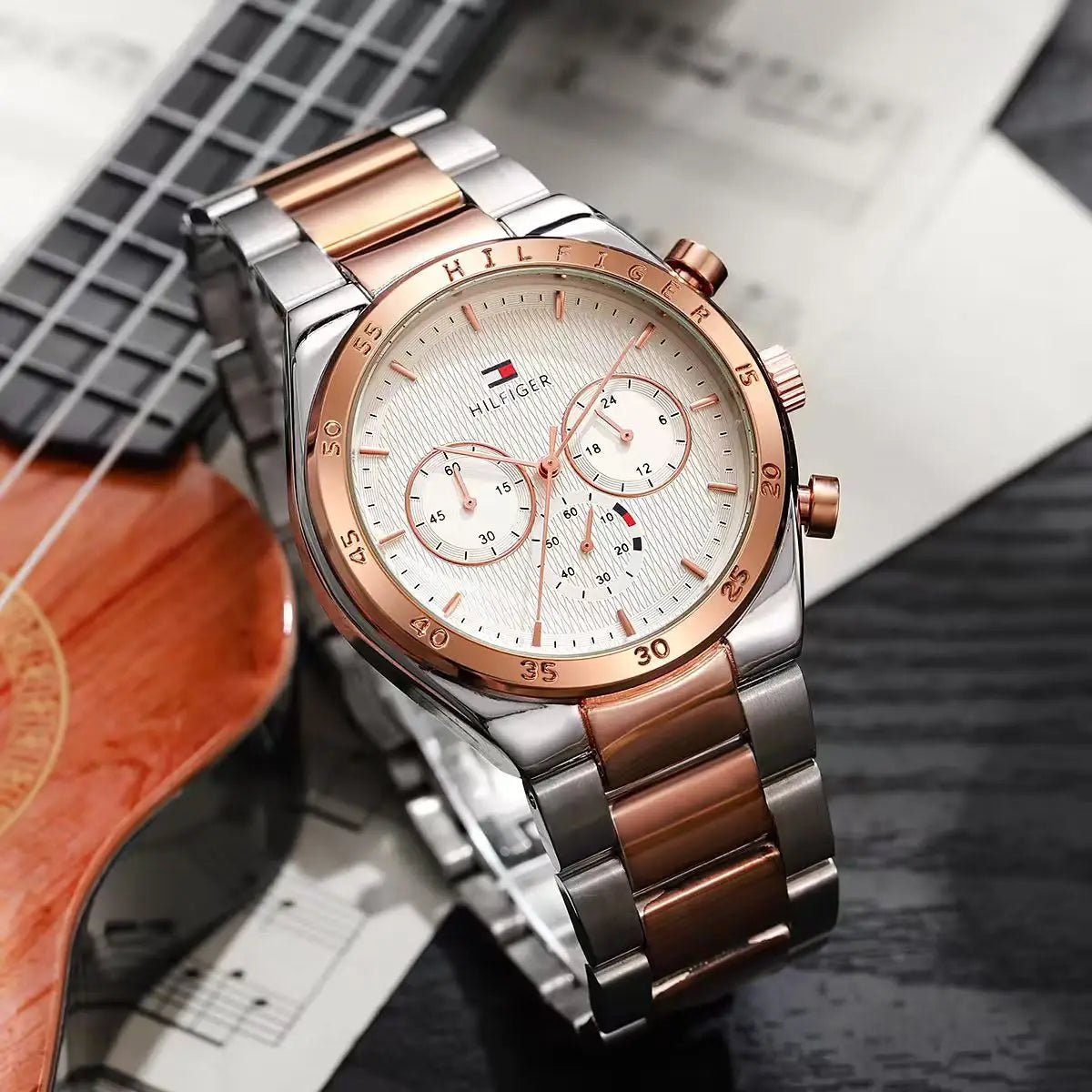 Tomm y Hilfiger Chronograph Chain