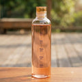 Transparent Color Bottle with Time Scale Orange