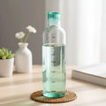 Transparent Color Bottle with Time Scale Green
