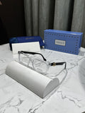Gucc i Ice Black Glossy Premium Glasses 1537