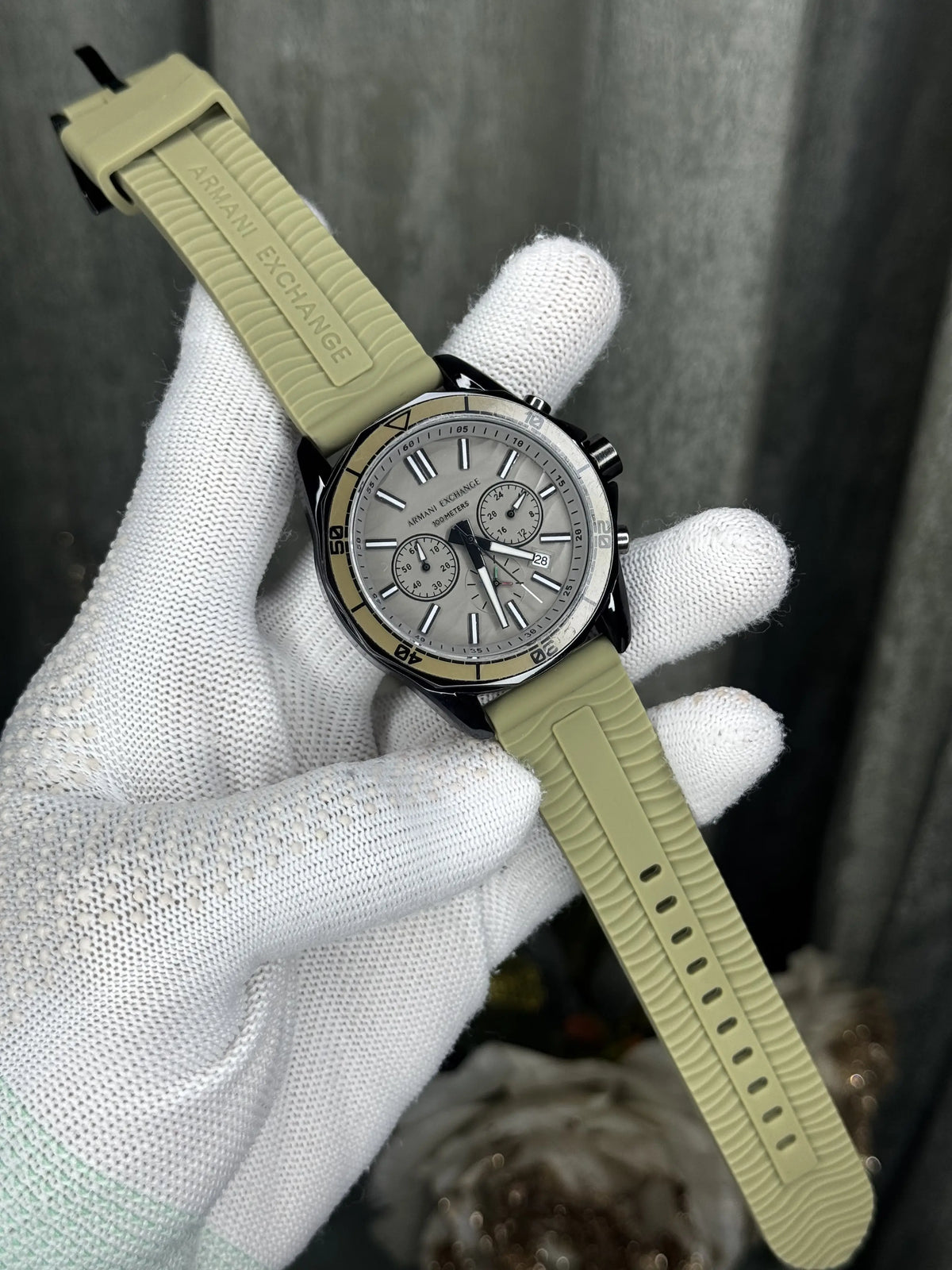 Arman i Exchange Spencer Olive Premium Chronograph Watch