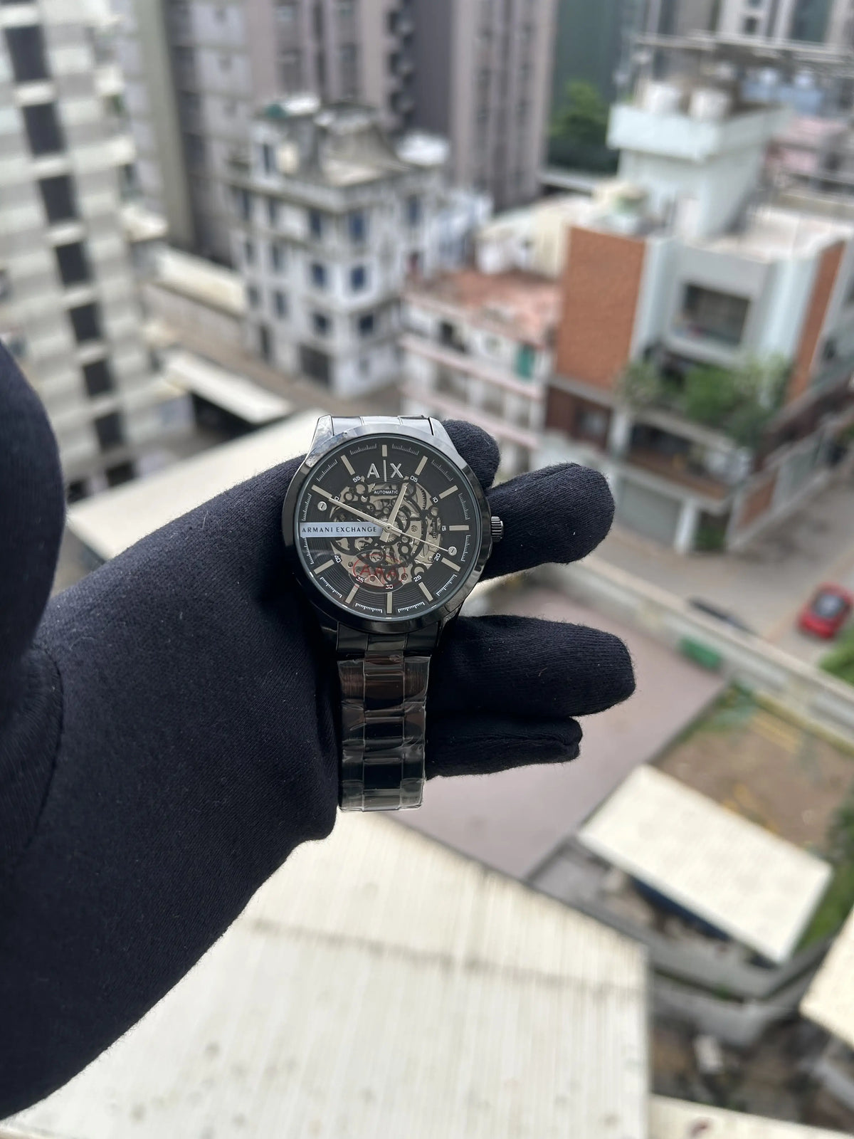 ARMANI EXCHANGE AX2418 AUTOMATIC FULL BLACK