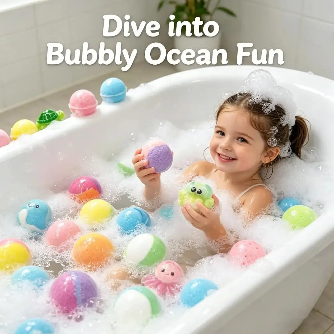 MAGICAL BATH BOMB BALLS