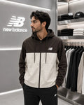 New Balance Cream Imported Premium Windbreaker Jacket