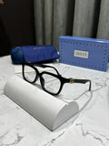 Gucc I All Black Logo Premium Glasses 1537