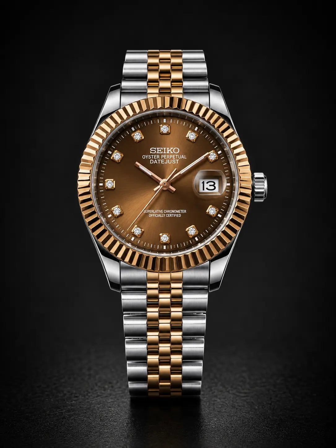 Seiko Oyster Perpetual Date Just Movment Like Automatic