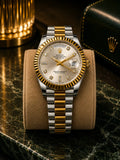 ROLEX DAY-DATE TWO-TONE DIMOND
