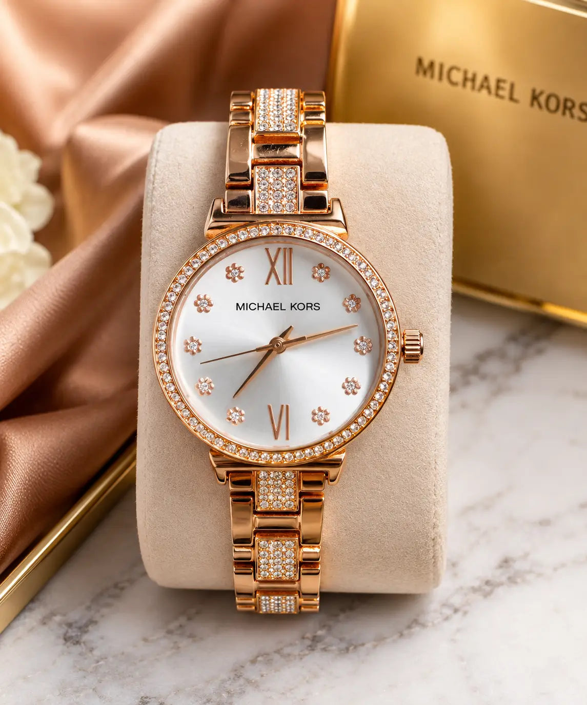mic_heal kors_  sofie white gold