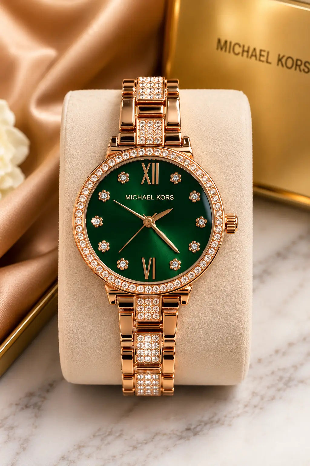 mic_heal kors_  sofie green gold