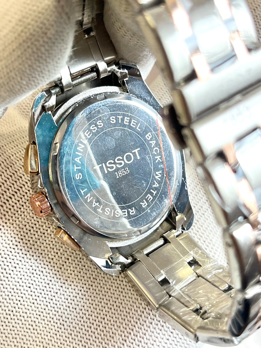 Tissot 1853 Couturier Two-tone Black