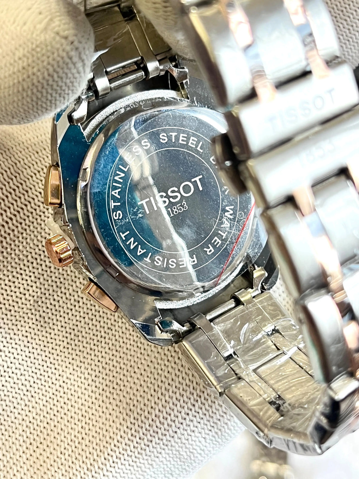 Tissot 1853 Couturier Two-tone White
