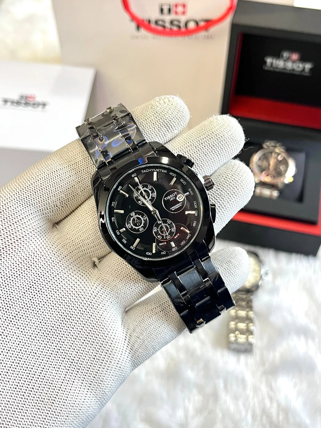 Tissot 1853 Couturier Full Black