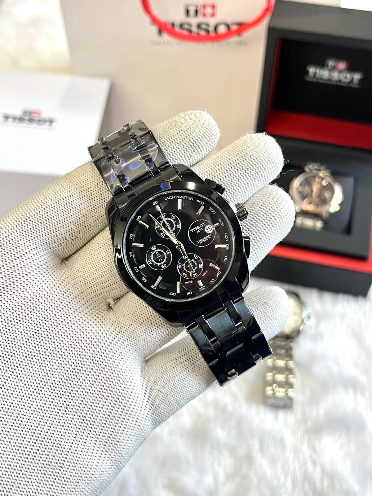 Tissot 1853 Couturier Full Black