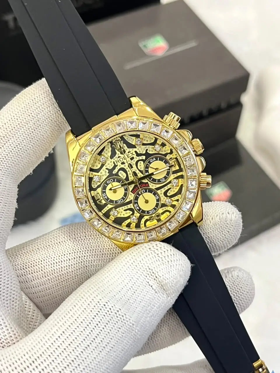 ROLEX OYSTER PERPETUAL TIGER GOLD