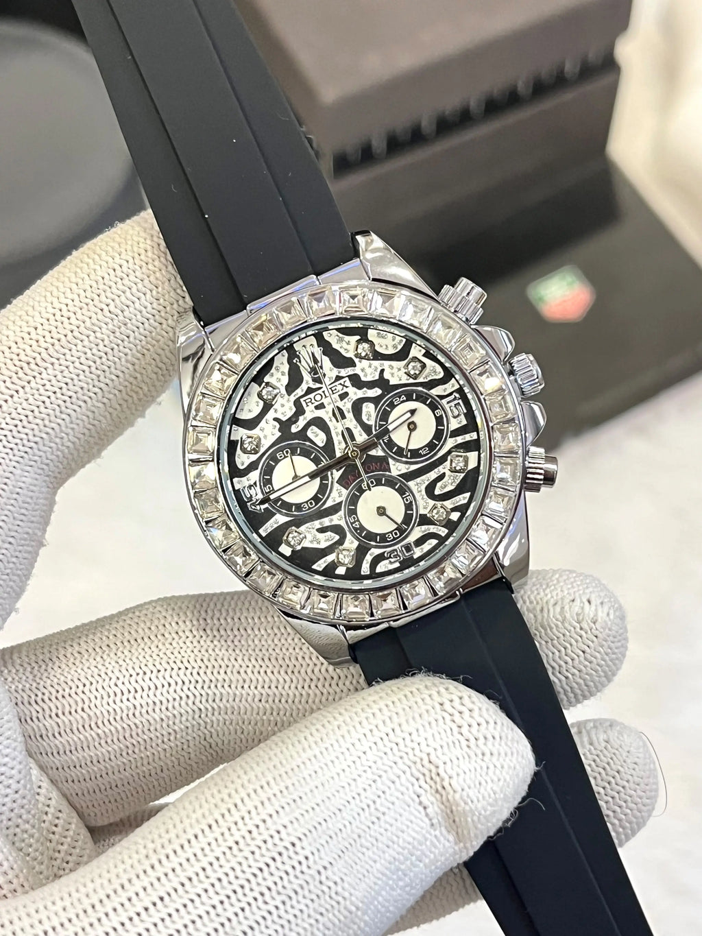 ROLEX OYSTER PERPETUAL TIGER SILVER