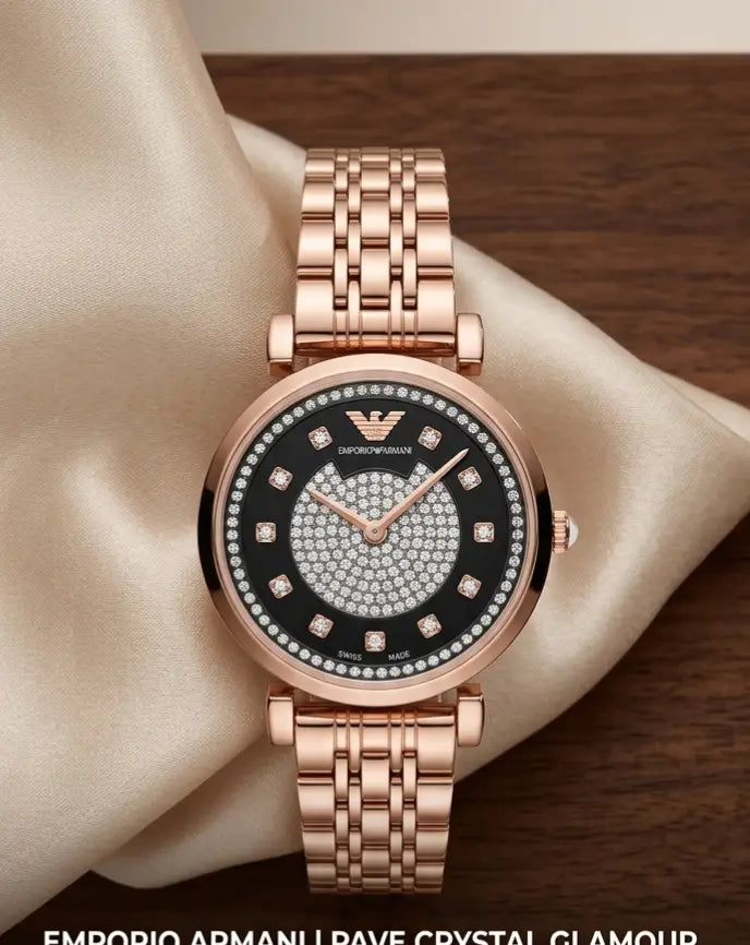 Emp_orio Ar_mani classic rose gold Balck