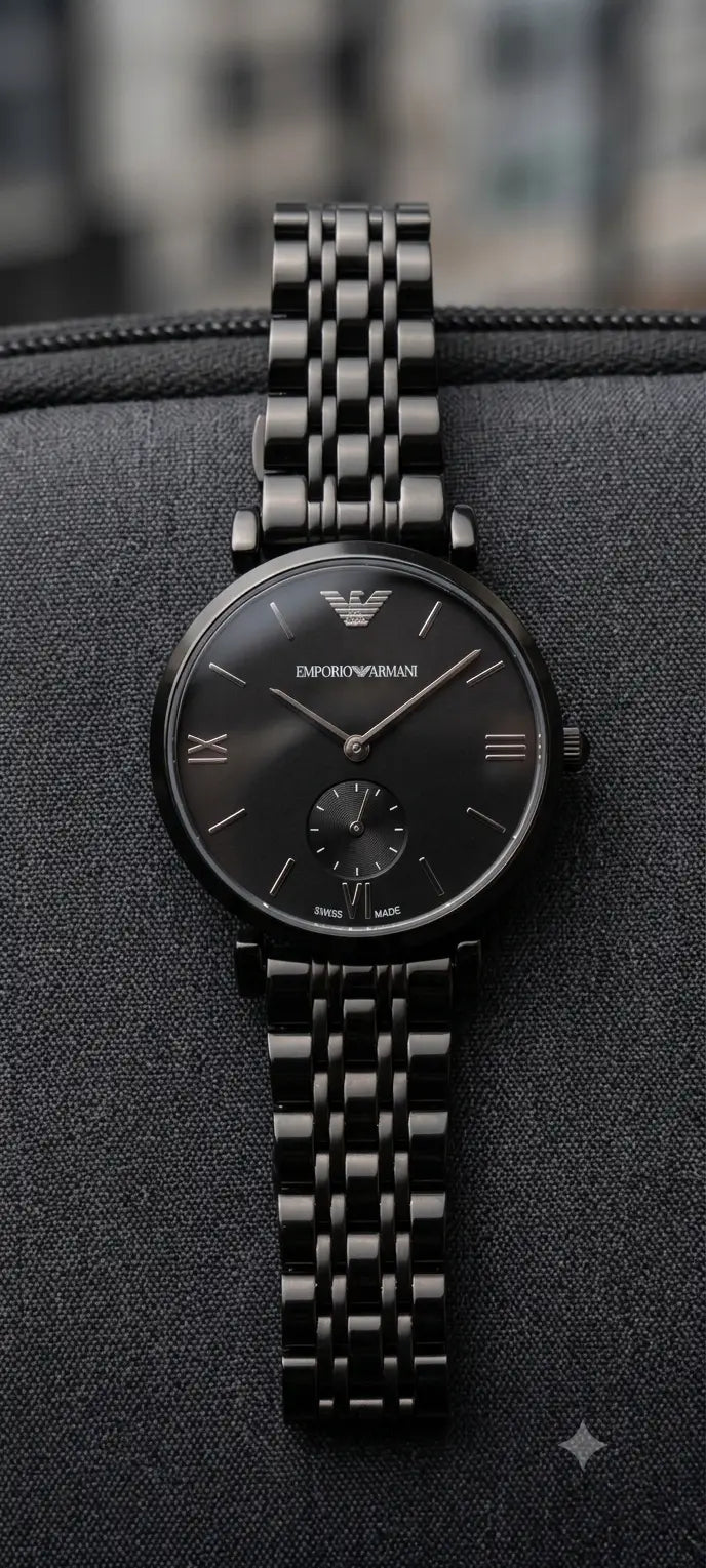 em_porio ar_mani classic full black & dail