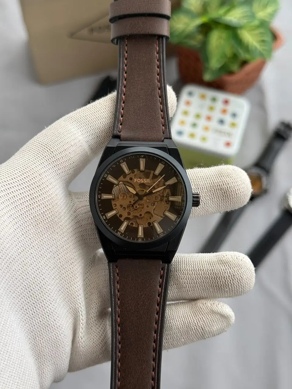 Fossiil Everett Leather 008