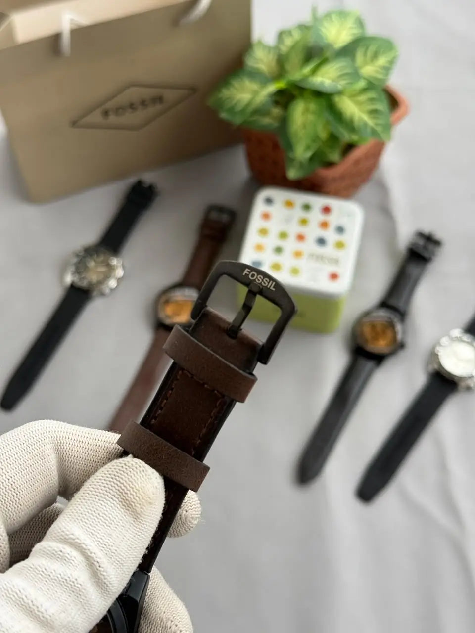 Fossiil Everett Leather 008