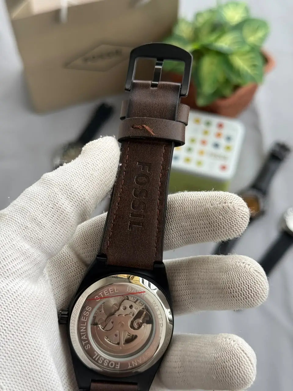 Fossiil Everett Leather 008