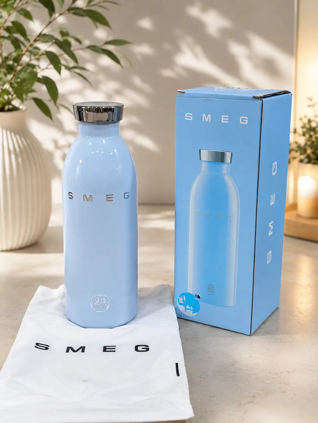 SMEG Clima Bottle Blue 500ml Tumbler