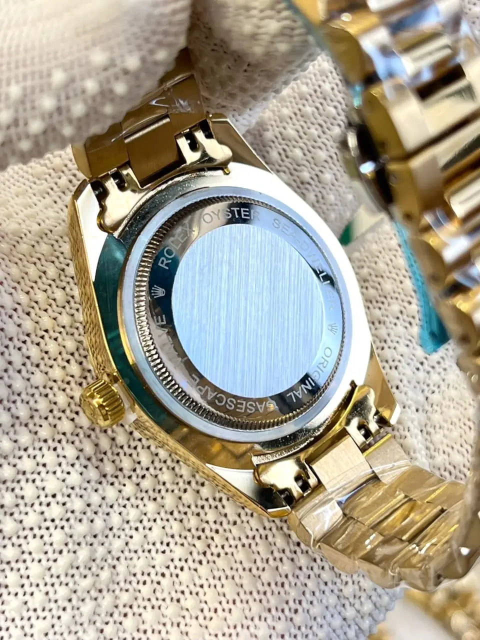 Rolex Sky-Dweller gold blue