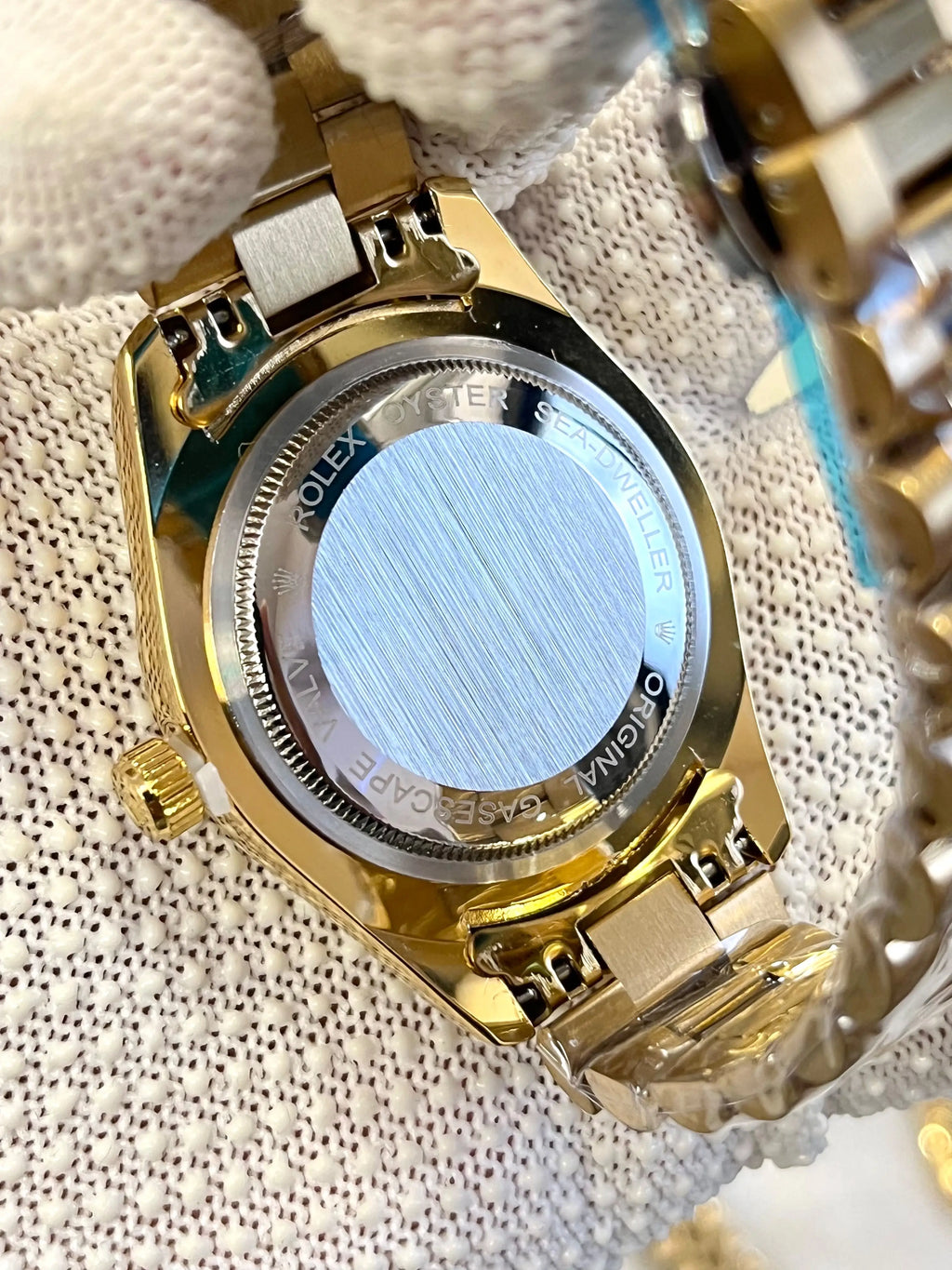 Rolex Sky-Dweller gold white