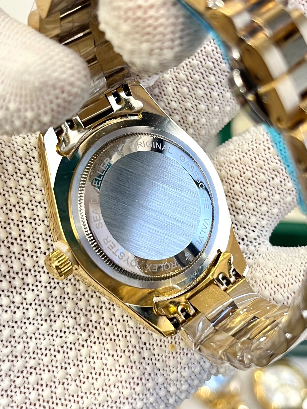 Rolex Sky-Dweller gold black