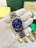 Rolex Sky-Dweller Silver blue