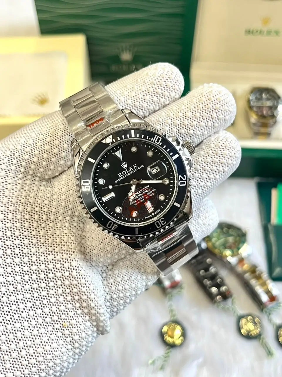 Rolex Oyster Perpetual Submarine Silver-Black