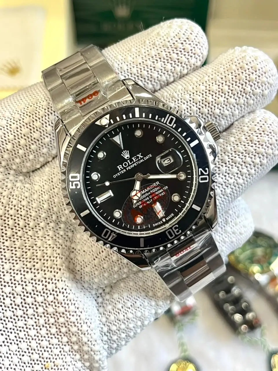 Rolex Oyster Perpetual Submarine Silver-Black