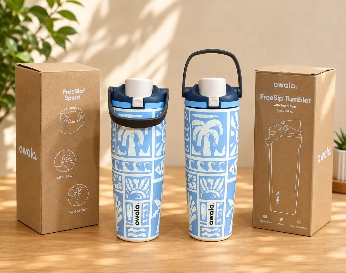 Owala Vintage Surf Birthday Beach Bash 30oz  890 ml Tumbler