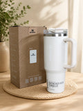 Stanley Quencher Dotted Design Tumbler Cream