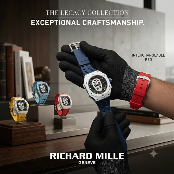Richard Mille Skeleton ghost back open